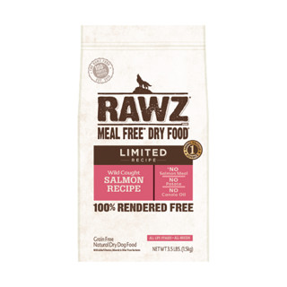 美国进口RAWZ罗斯低敏单一蛋白质美毛野生三文鱼配方全犬粮3.5磅