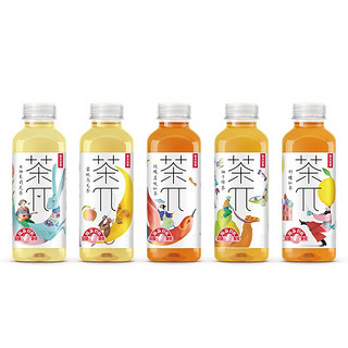 NONGFU SPRING 农夫山泉 茶π 茶类饮料组合装 混合口味 500ml*5瓶