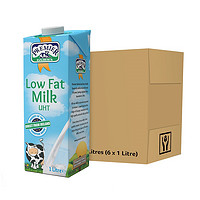 临期爱尔优 1L*6盒 低脂牛奶 成人健身高钙纯牛奶儿童 爱尔兰原装