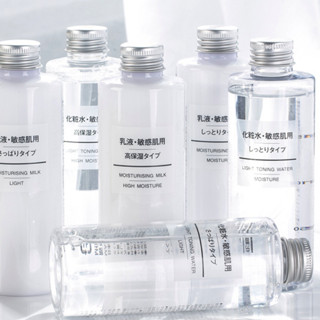 MUJI 无印良品 基础润肤护肤套装 (清爽型水200ml+清爽型乳液200ml)