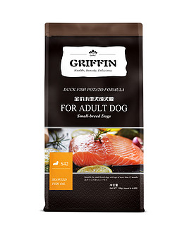 GRIFFIN 贵芬 S42 全价小型成犬粮 1.8kg（赠 火腿肠300g）