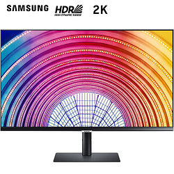 SAMSUNG 三星 S32A600UUC 32英寸VA显示器（2K、75Hz、HDR10、Type-C 90W）