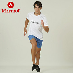 Marmot 土拨鼠 H41760 男士短袖速干T恤