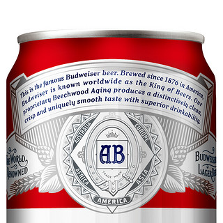 Budweiser 百威 经典醇正啤酒 330ml*24听