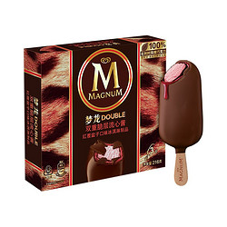 MAGNUM 梦龙 双重脆层流心酱 红覆盆子口味 冰淇淋   216g