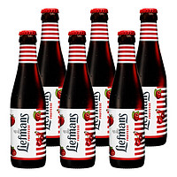 临期品：Liefmans 乐蔓 比利时原装进口 乐蔓啤酒 果味啤酒 250ml*6瓶装