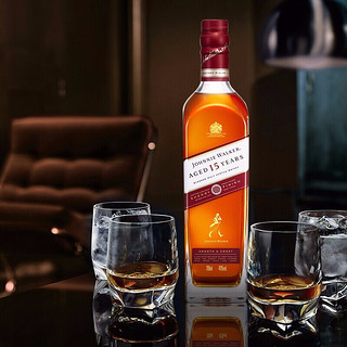 JOHNNIE WALKER 尊尼获加 威士忌组合装 700ml*2瓶（红牌威士忌700ml+雪莉版威士忌700ml）