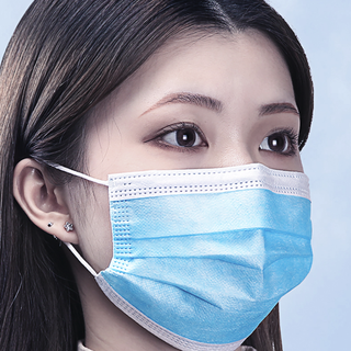 JINDU 劲度 一次性医用口罩 10片 蓝色
