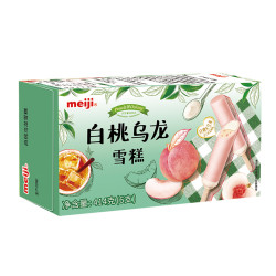 明治 白桃 乌龙雪糕  69g*6支 彩盒装 （新旧包装随机发货）