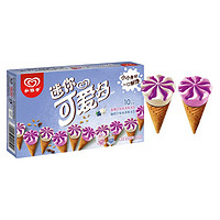 PLUS会员：Cutebaby 可爱多 和路雪 迷你可爱多甜筒 蓝莓酸奶口味   20g*10支