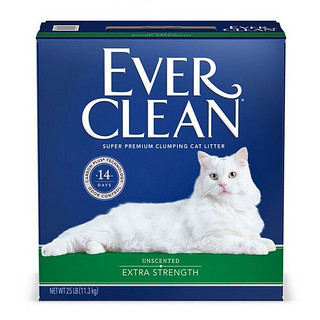 Ever Clean 铂钻 绿标 膨润土猫砂 11.3kg