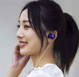 DUNU 达音科 studio SA3 入耳式挂耳式有线HIFI耳机 蓝色