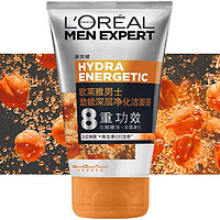 L'OREAL PARIS 男士劲能深层净化洁面膏100ml