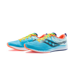 saucony 索康尼 Fastwitch 9 男子跑鞋 S29053-25 黑彩兰 45