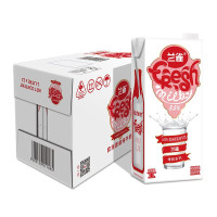 有券的上：Lacheer 兰雀 全脂牛奶 1L*12盒
