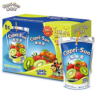 有券的上：Capri-Sun 果倍爽 猕猴桃复合味少儿果汁饮料  200ml*6包