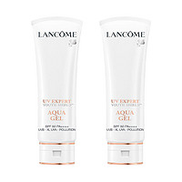 黑卡会员：LANCOME 兰蔻 水漾轻透防晒隔离露 SPF50+ 50ml*2支