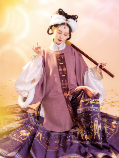 钟灵记锦年圆领披袄汉服一片式马面裙毛呢对襟立领红明制女装秋冬 M 圆领披袄 深红 一件现货 报价价格评测怎么样 什么值得买 钟灵记锦年圆领披袄汉服一片式马面裙毛呢对襟立领红明制女装秋冬 M 圆领披袄 深红 一件现货 报价价格评测怎么样 什么值得买