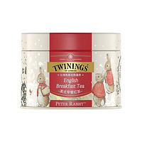 TWININGS 川宁 比得兔联名款  波兰进口经典红茶  48g