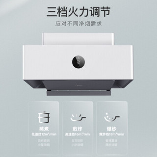 美的（Midea）M10+Q516-M极地智能套系中式油烟机小身材WiFi智控家用烟灶套装4.5KW燃气灶（天然气）