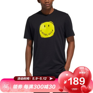 adidas NEO 阿迪达斯 ADIDAS NEO 男子 运动休闲系列 M SMLY TEE 1 运动 T恤 H62013 XL码