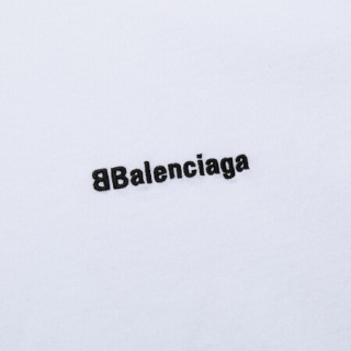 巴黎世家BALENCIAGA 男士棉质圆领短袖T恤 