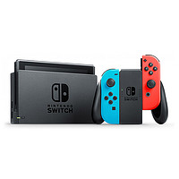 Nintendo 任天堂 日版 Switch 游戏机 增强续航版 红蓝