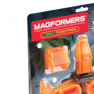 MAGFORMERS 麦格弗 怪兽系列 798001 黄龙零件包 磁力片 14片