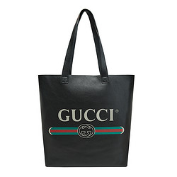 GUCCI 古驰 古驰  男士PRINT系列黑色牛皮单肩包 572768 0Y2AT 8163