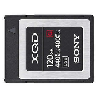 SONY 索尼 XQD-G系列 QD-G120F 存储卡 120GB（440MB/s)