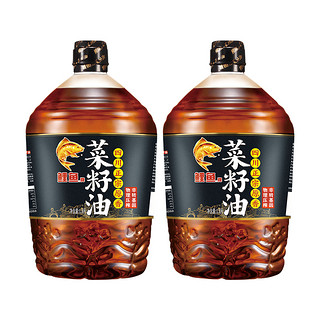 鲤鱼 四川正宗原香 菜籽油 1.8L*2桶