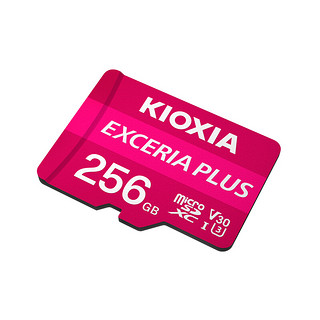 KIOXIA 铠侠 EXCERIA PLUS 极至光速系列 microSD存储卡 256GB（UHS-I、V30、U3）