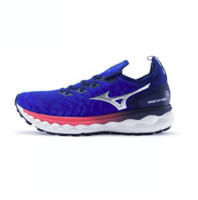 Mizuno 美津浓 Wave Sky Neo 男子跑鞋 J1GC203404 蓝色/白色/红色 44.5