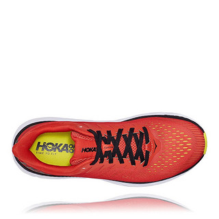 HOKA ONE ONE 克利夫顿系列 Clifton 7 男子跑鞋 1110508-CLBLC 辣椒红/黑色 42.5