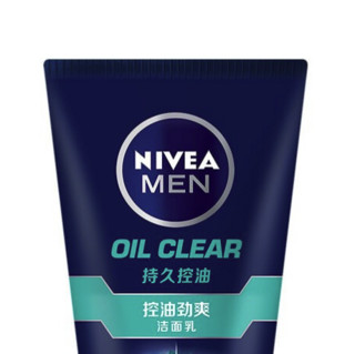 NIVEA MEN 妮维雅男士 控油劲爽洁面乳 100g