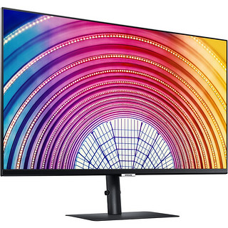 SAMSUNG 三星 S24A600UCC 23.8英寸 IPS FreeSync 显示器(2560×1440、75Hz、99%sRGB、HDR10、Type-C 65W)