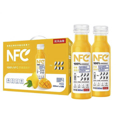 NONGFU SPRING 農夫山泉 NFC果汁飲料（冷藏型）100%鮮果壓榨芒果混合汁 300ml*4瓶