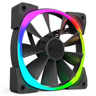 NZXT 恩杰 Aer RGB 2 140mm 机箱散热风扇 两只装