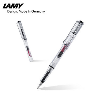 LAMY 凌美 凌美（LAMY）钢笔 自信系列EF尖透明ABS墨水笔  12EF 0.5mm