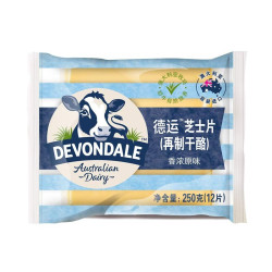 DEVONDALE 德运 原味三明治奶酪芝士片   250g