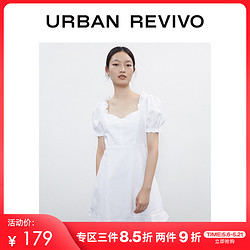 春夏新品青春女装泡泡袖连衣裙YL15S7ES2001