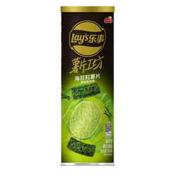 Lay's 乐事 薯片工坊 海苔粒薯片 香烤海苔味 104g