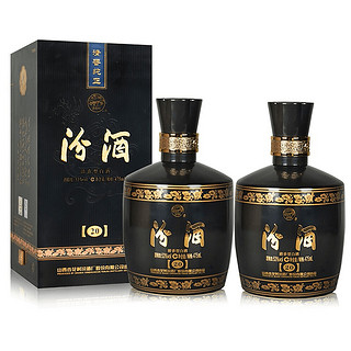 汾酒 金奖20 黑坛 清香型 53度 475ml  双瓶装