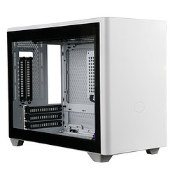 COOLER MASTER 酷冷至尊 COOLERMASTER 酷冷至尊 NR200P ITX机箱 半侧透 白色