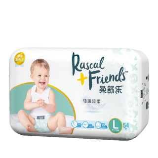 Rascal and Friends 柔舒乐 轻薄超柔系列 纸尿裤 L54片