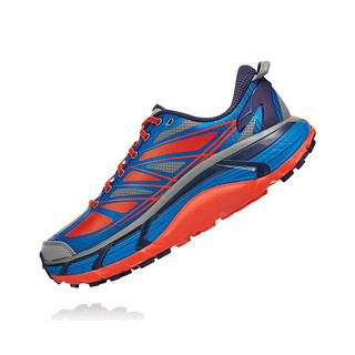 HOKA ONE ONE MafateSpeed2 男子跑鞋 1012343-IBMR 帝皇蓝/中国红 40.5