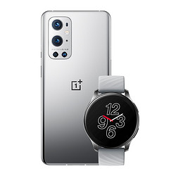 OnePlus 一加 9 Pro 5G智能手机 12GB+256G 银色手表套装