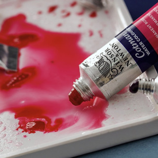 WINSOR＆NEWTON 温莎·牛顿 水彩颜料 095-镉红色 8ml