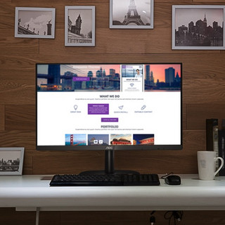 AOC 冠捷 27B2H 27英寸 IPS 显示器（1920×1080、75Hz、72%NTSC）