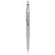 PLUS会员：rOtring 红环 600系列 自动铅笔 0.5mm 银色